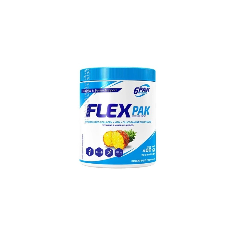 6PAK FLEX PAK 400g Pineapple 6PAK FLEX PAK 400g Pineapple