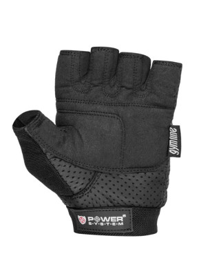 POWER-SYSTEM RĘKAWICZKI POWER PLUS-BLACK-L