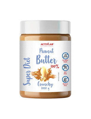 ACTIVLAB SUPER DIET PEANUT BUTTER - 1000g crunch