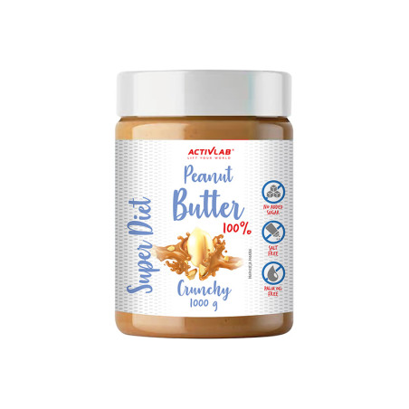 ACTIVLAB SUPER DIET PEANUT BUTTER - 1000g crunch