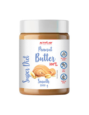 ACTIVLAB SUPER DIET PEANUT BUTTER - 1000g smooth