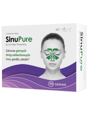 ACTIVLAB PHARMA SINUPURE 75 tabl