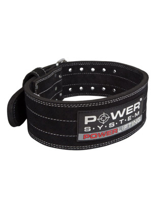 POWER-SYSTEM PAS POWERLIFTING BELT-BLACK-L