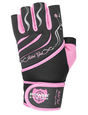 POWER-SYSTEM RĘKAWICZKI REBEL GIRL-PINK-L