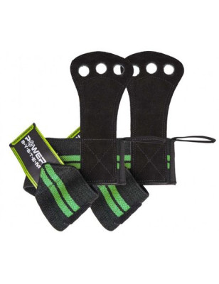 POWER-SYSTEM SKÓRKI CROSSFIT GRIPS-GREEN