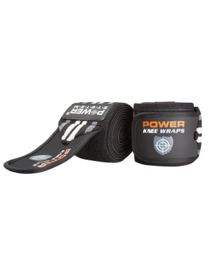 POWER-SYSTEM TAŚMA NA KOLANO KNEE WRAPS-BLUE