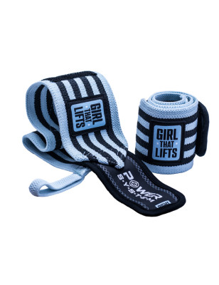 POWER-SYSTEM TAŚMA NA NADG. WRIST WRAPS GTL-BLUE