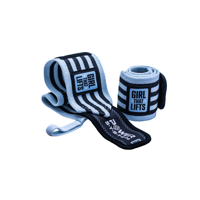 POWER-SYSTEM TAŚMA NA NADG. WRIST WRAPS GTL-BLUE POWER-SYSTEM TAŚMA NA NADG. WRIST WRAPS GTL-BLUE