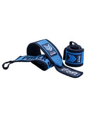 POWER-SYSTEM TAŚMA NA NADG. WRIST WRAPS EXTR.-BLUE