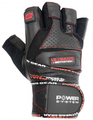 POWER-SYSTEM RĘKAWICZKI ULTIMATE-RED-L