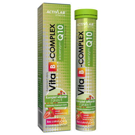 ACTIVLAB PHARMA VITA B-compl.+KOEN.Q10 20tabl tuba