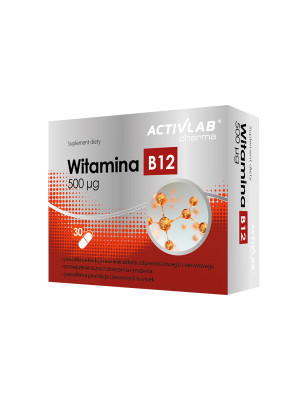 ACTIVLAB PHARMA WITAMINA B12 500ug - 30kaps