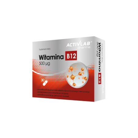 ACTIVLAB PHARMA WITAMINA B12 500ug - 30kaps