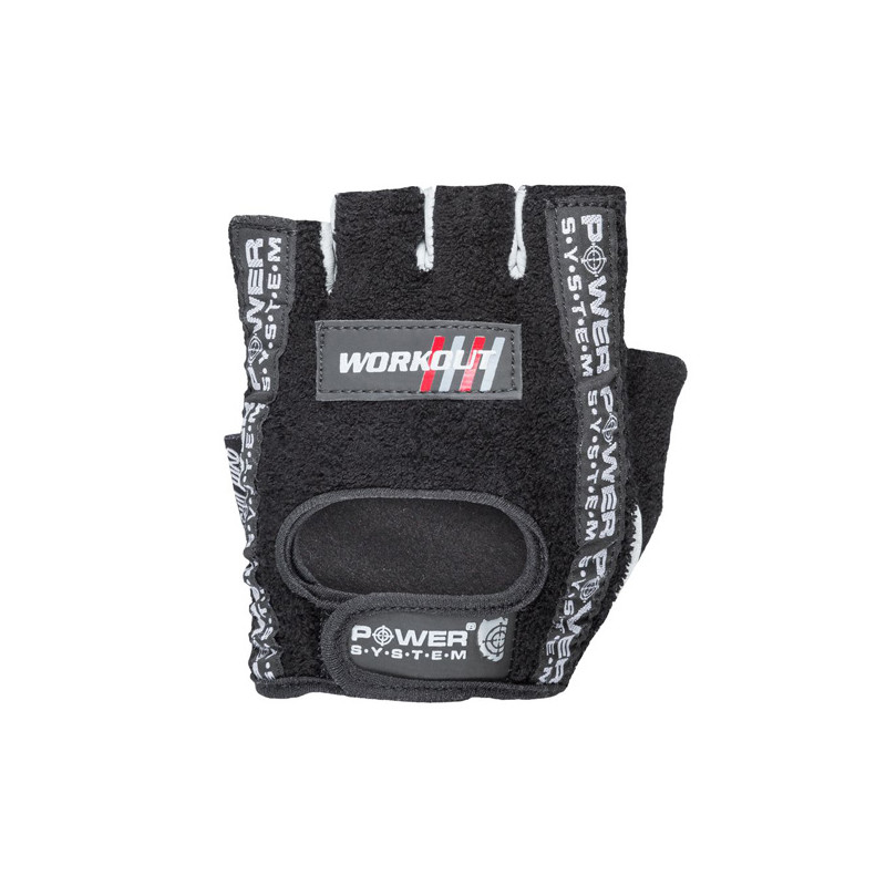 POWER-SYSTEM RĘKAWICZKI WORKOUT-BLACK-L