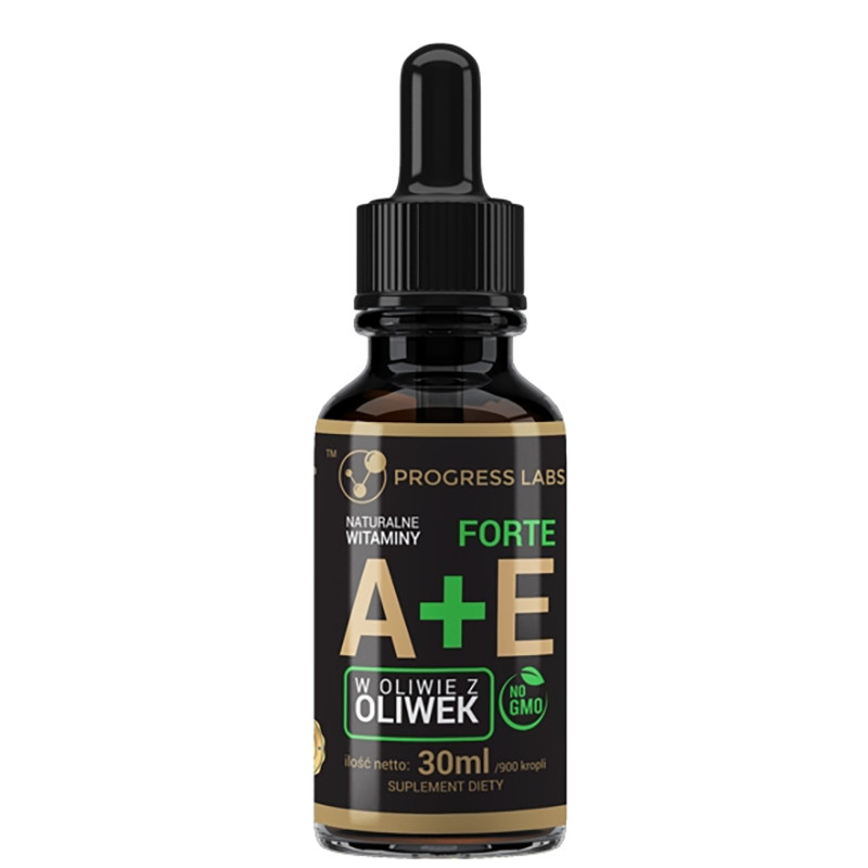 PROGRESS LABS WITAMINA A+E FORTE krople 30ml PROGRESS LABS WITAMINA A+E FORTE krople 30ml