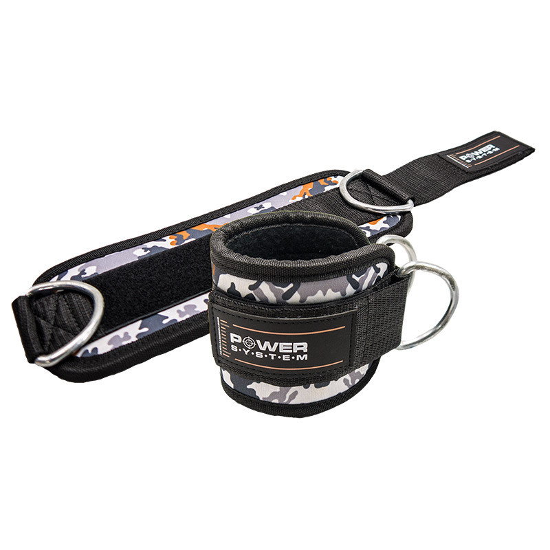 POWER-SYSTEM OPASKA ANKLE STRAPS CAMO-BROWN POWER-SYSTEM OPASKA ANKLE STRAPS CAMO-BROWN