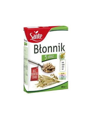 SANTE BŁONNIK 5 ZBÓŻ BEZ DODATKU CUKRU - 250g