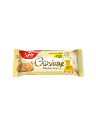 SANTE CIASTECZKA OWSIANE NATURALNE 138g