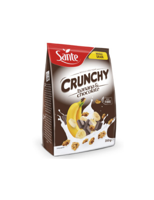 SANTE CRUNCHY BANANOWE - 350g