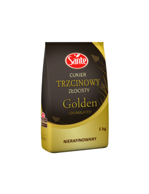 SANTE CUKIER TRZCINOWY GOLDEN GRANULATED - 1000g