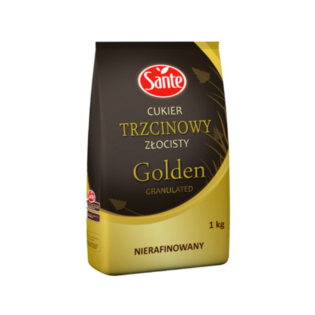 SANTE CUKIER TRZCINOWY GOLDEN GRANULATED - 1000g
