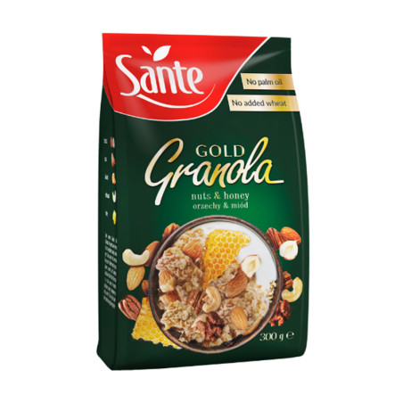 SANTE GRANOLA GOLD ORZECHOWA 300g