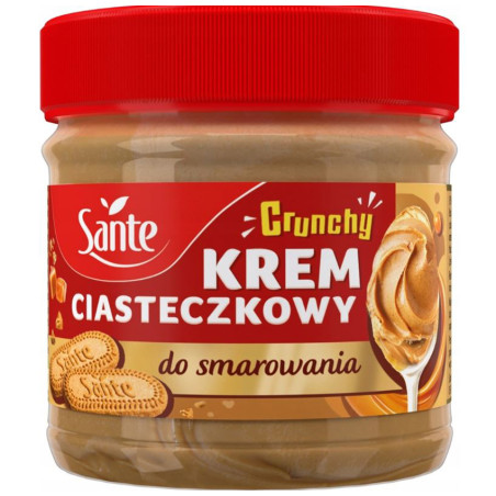 SANTE KREM Z CIASTECZKAMI CRUNCHY 180 g