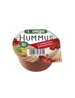 SANTE LOVEGE HUMMUS Z SUSZONYMI POMIDORAMI 115g