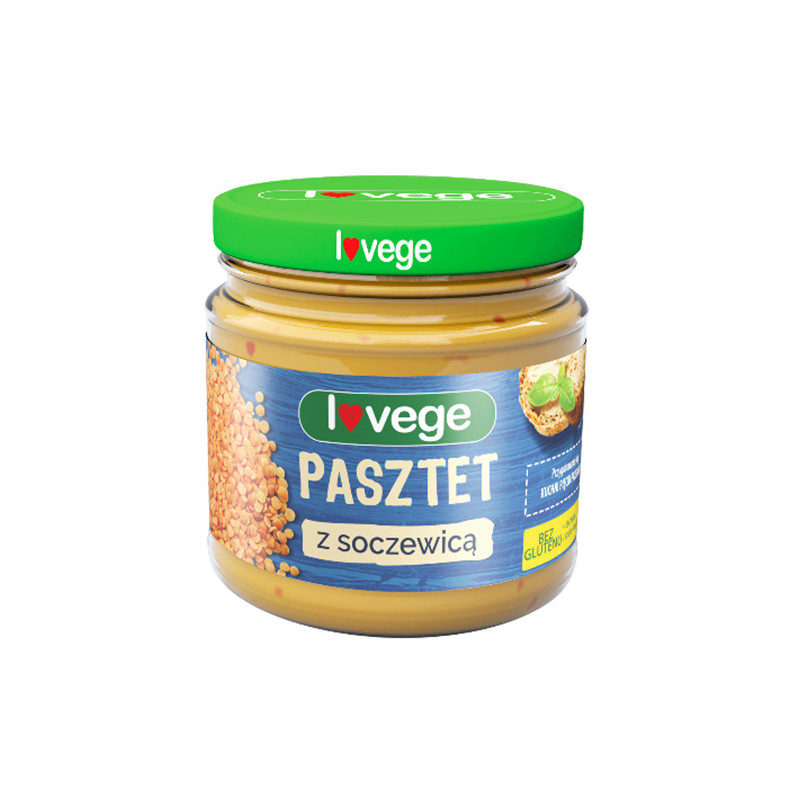 SANTE LOVEGE PASZTET WEGAŃSKI Z SOCZEWICĄ - 180g SANTE LOVEGE PASZTET WEGAŃSKI Z SOCZEWICĄ - 180g