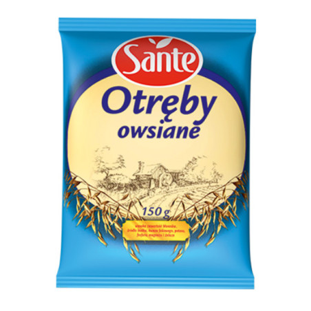 SANTE OTRĘBY OWSIANE STABILIZOWANE - 150g