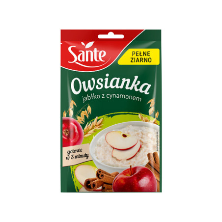 SANTE OWSIANKA Z JABŁKIEM I CYNAMONEM 50g