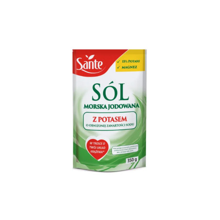 SANTE SÓL NISKODOWA Z POTASEM I MAGNEZEM 350g