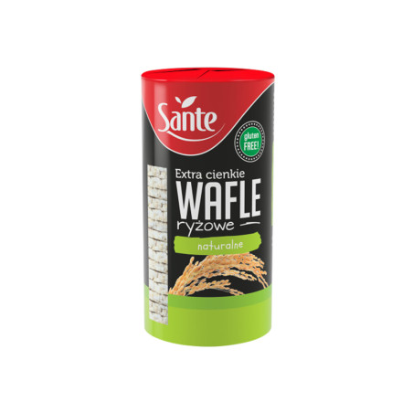SANTE EXTRA CIENKIE WAFLE RYŻOWE NATURALNE 110g