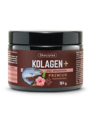 SKOCZYLAS KOLAGEN + PIEĆ SKLADNIKOW PREMIUM 184 g