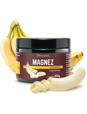 SKOCZYLAS MAGNEZ Z BANANEM - 240g
