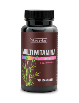 SKOCZYLAS MULTIWITAMINA+KRZEM, BOR, JOD 90kaps