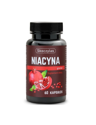 SKOCZYLAS NIACYNA Z GRANATEM 60 kaps