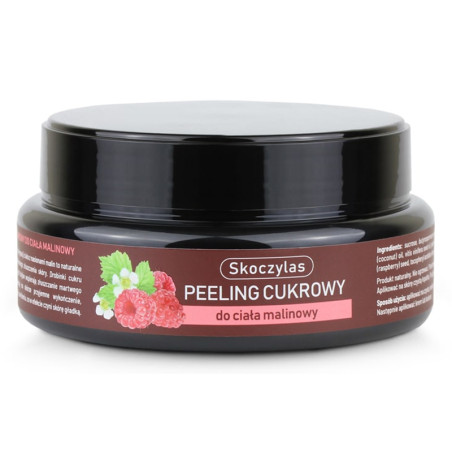 SKOCZYLAS PEELING CUKROWY DO CIAŁA MALINOWY 200ml