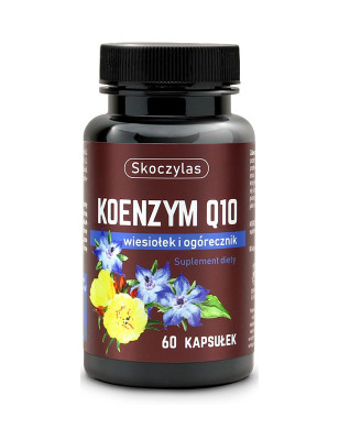 SKOCZYLAS KOENZYM Q10 wiesiołek i ogórecznik 60kap