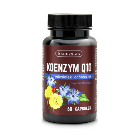 SKOCZYLAS KOENZYM Q10 wiesiołek i ogórecznik 60kap