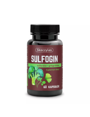 SKOCZYLAS SULFOGIN SULFORGAN+GINKGO BILOBA 60 kaps