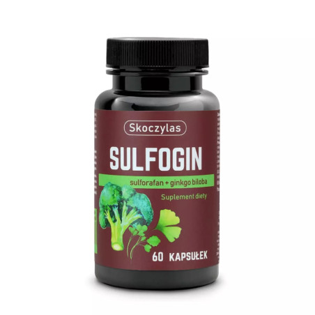 SKOCZYLAS SULFOGIN SULFORGAN+GINKGO BILOBA 60 kaps