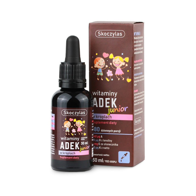 SKOCZYLAS WITAMINA ADEK JUNIOR 30ml SKOCZYLAS WITAMINA ADEK JUNIOR 30ml