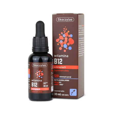 SKOCZYLAS WITAMINA B12 w kroplach 30 ml