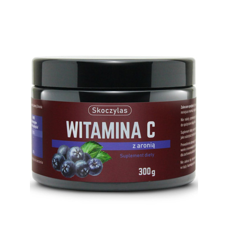 SKOCZYLAS WITAMINA C Z ARONIĄ - 300g SKOCZYLAS WITAMINA C Z ARONIĄ - 300g