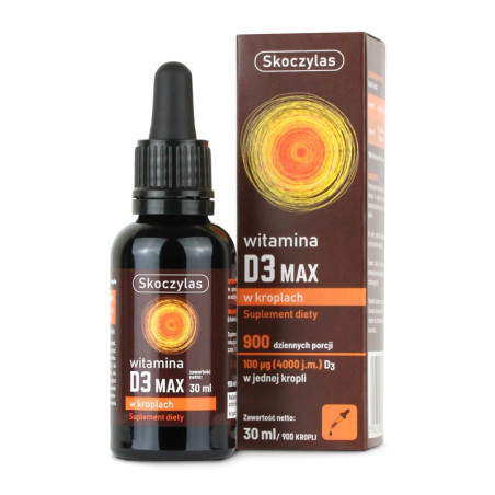 SKOCZYLAS WITAMINA D3 MAX 30ml