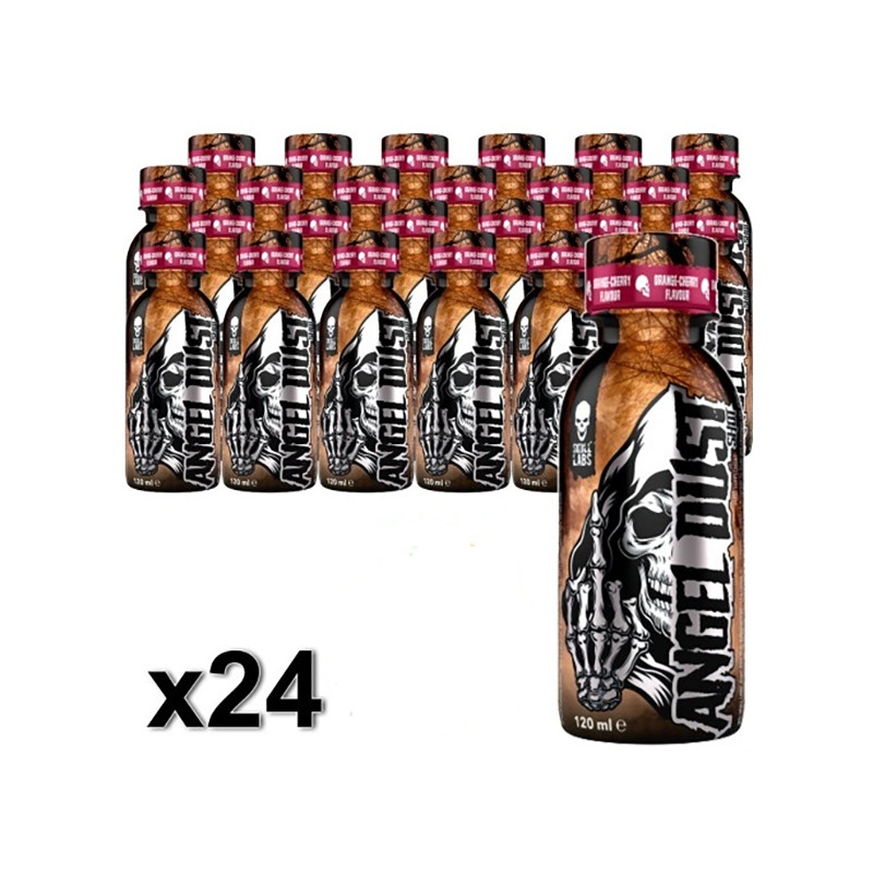 SKULL LABS ANGEL DUST SHOT 24x120ml mango SKULL LABS ANGEL DUST SHOT 24x120ml mango