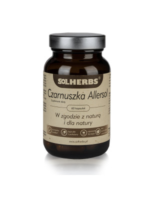 SOLHERBS CZARNUSZKA ALLERSOL 60kaps
