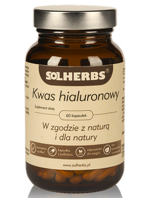 SOLHERBS KWAS HIALURONOWY - 60kaps