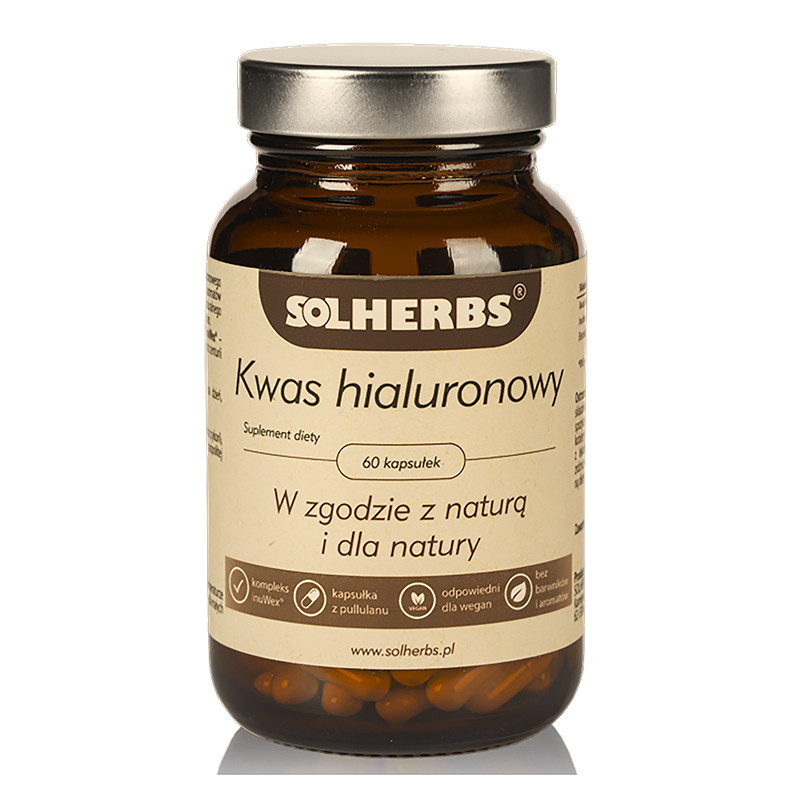 SOLHERBS KWAS HIALURONOWY - 60kaps SOLHERBS KWAS HIALURONOWY - 60kaps